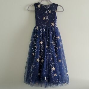 Trish Scully Child Formal Starry Night Blue Dress
